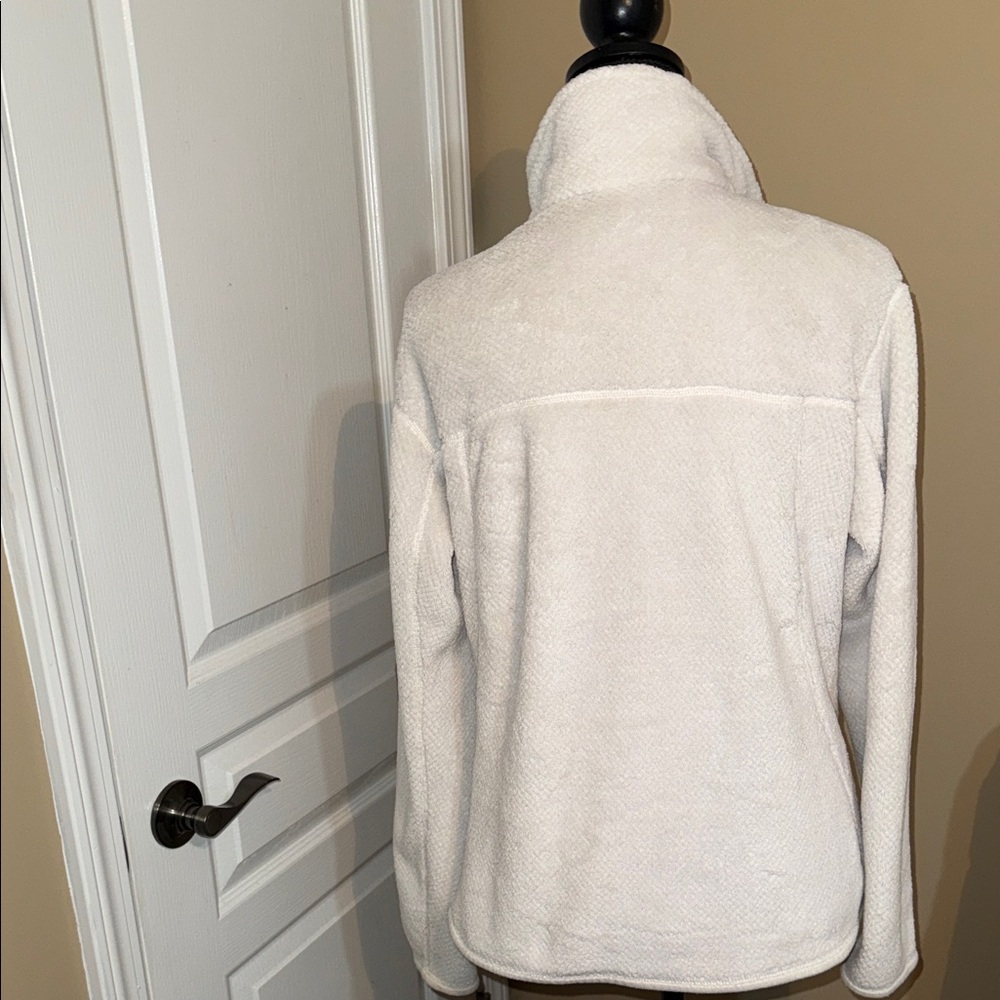 Patagonia Off-White Fleece Pullover - Picture 4 of 6